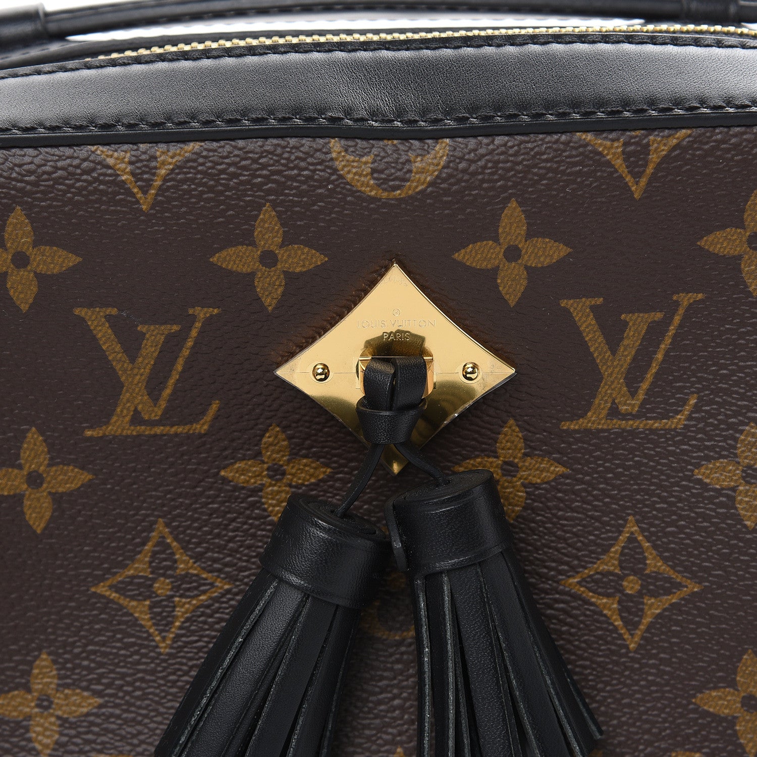 Louis Vuitton Monogram Saintonge Black 10 of 11