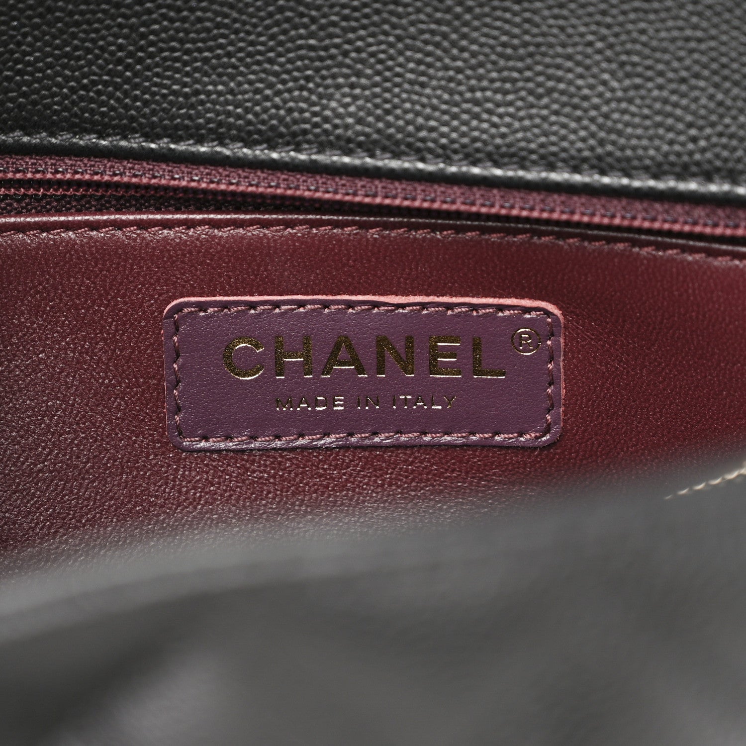 Chanel Caviar Quilted Medium Coco Handle Flap Black 7 of 11