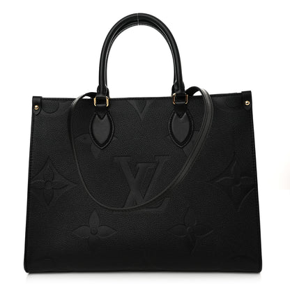 Louis Vuitton Empreinte Monogram Giant Onthego MM Black 1 of 10