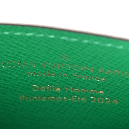 Louis Vuitton Damier Pop Porte Cartes Simple Green 6 of 8