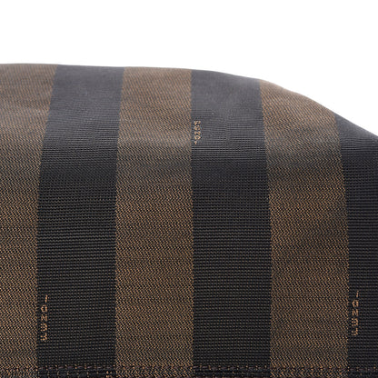 Fendi Pequin Cuoio Vegetale Large Hobo Tobacco Black Cuoio 10 of 19