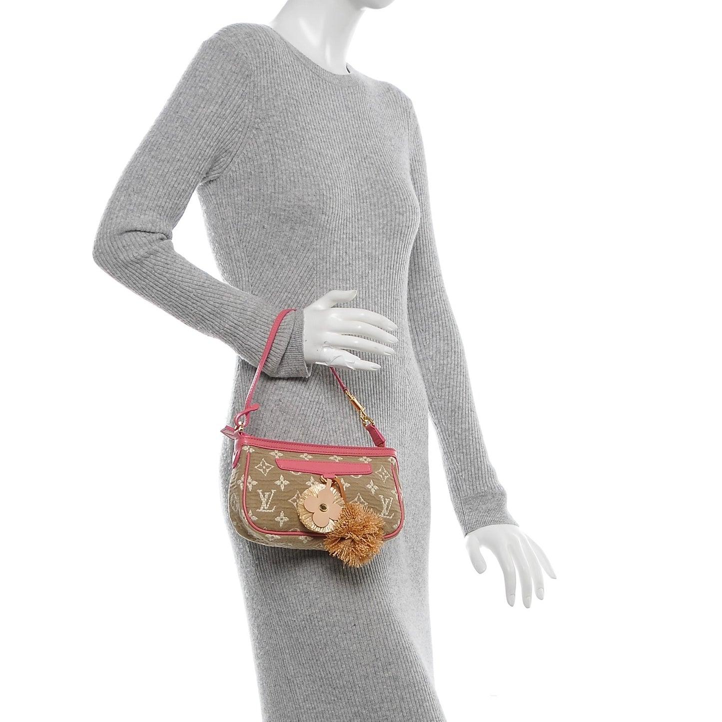 Monogram Sabbia Pochette Accessories Rose