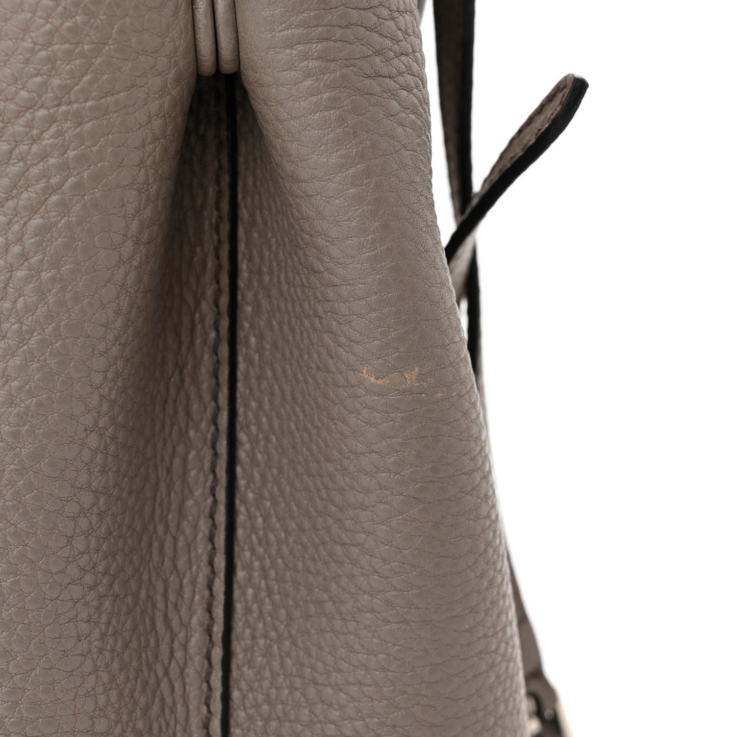 Vitello Daino Small Double Bag Argilla Black