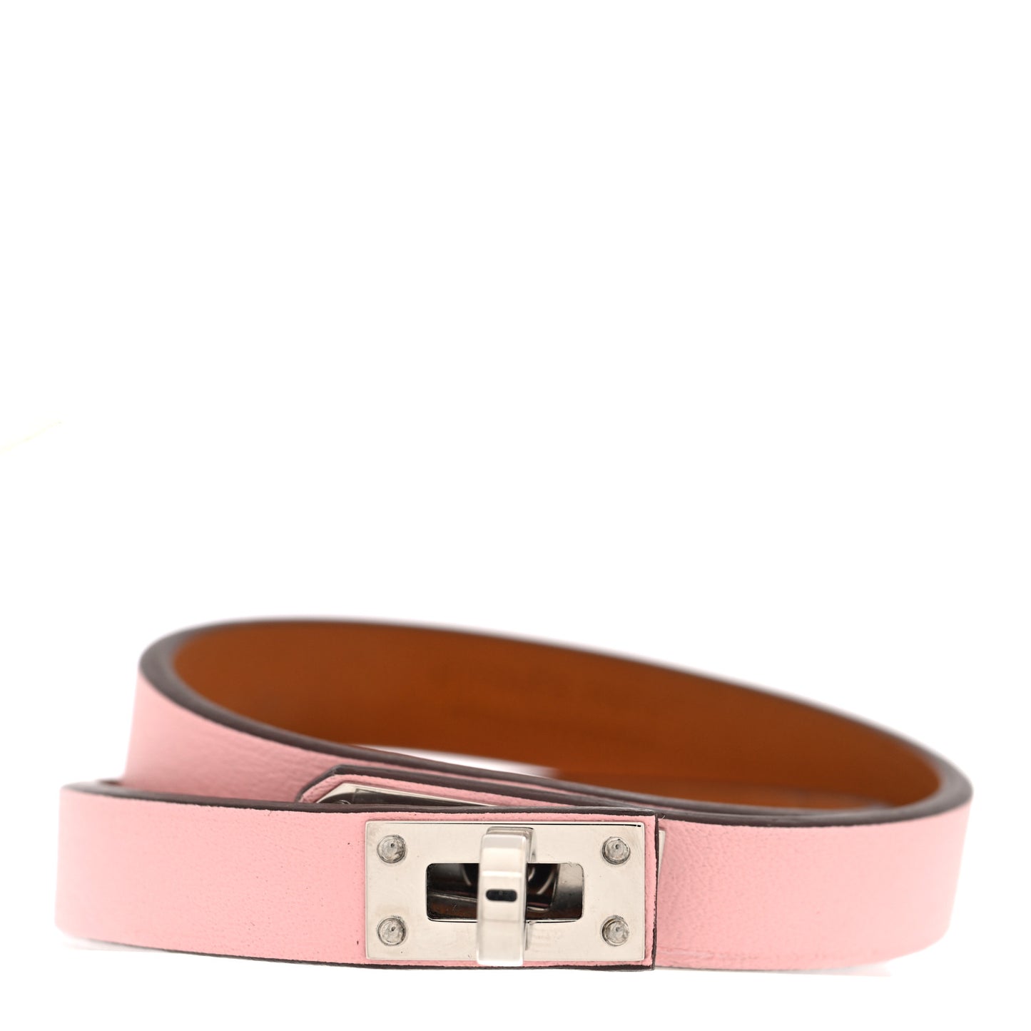 Swift Mini Kelly Double Tour Bracelet Rose Sakura