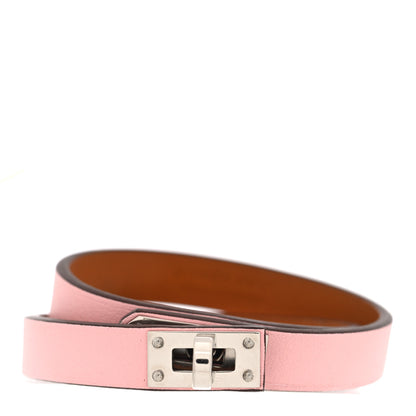 Hermes Swift Mini Kelly Double Tour Bracelet Rose Sakura 1 of 6