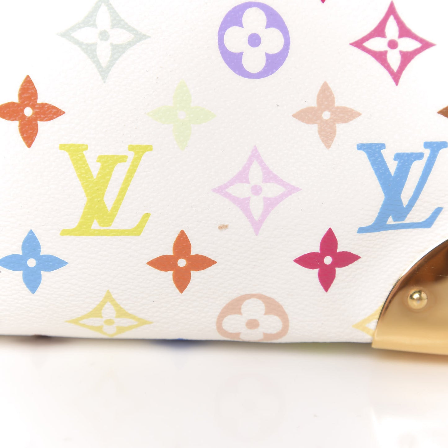 Monogram Multicolor Speedy 30 White