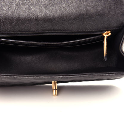 Chanel Caviar Quilted Mini Top Handle Rectangular Flap Black 5 of 10