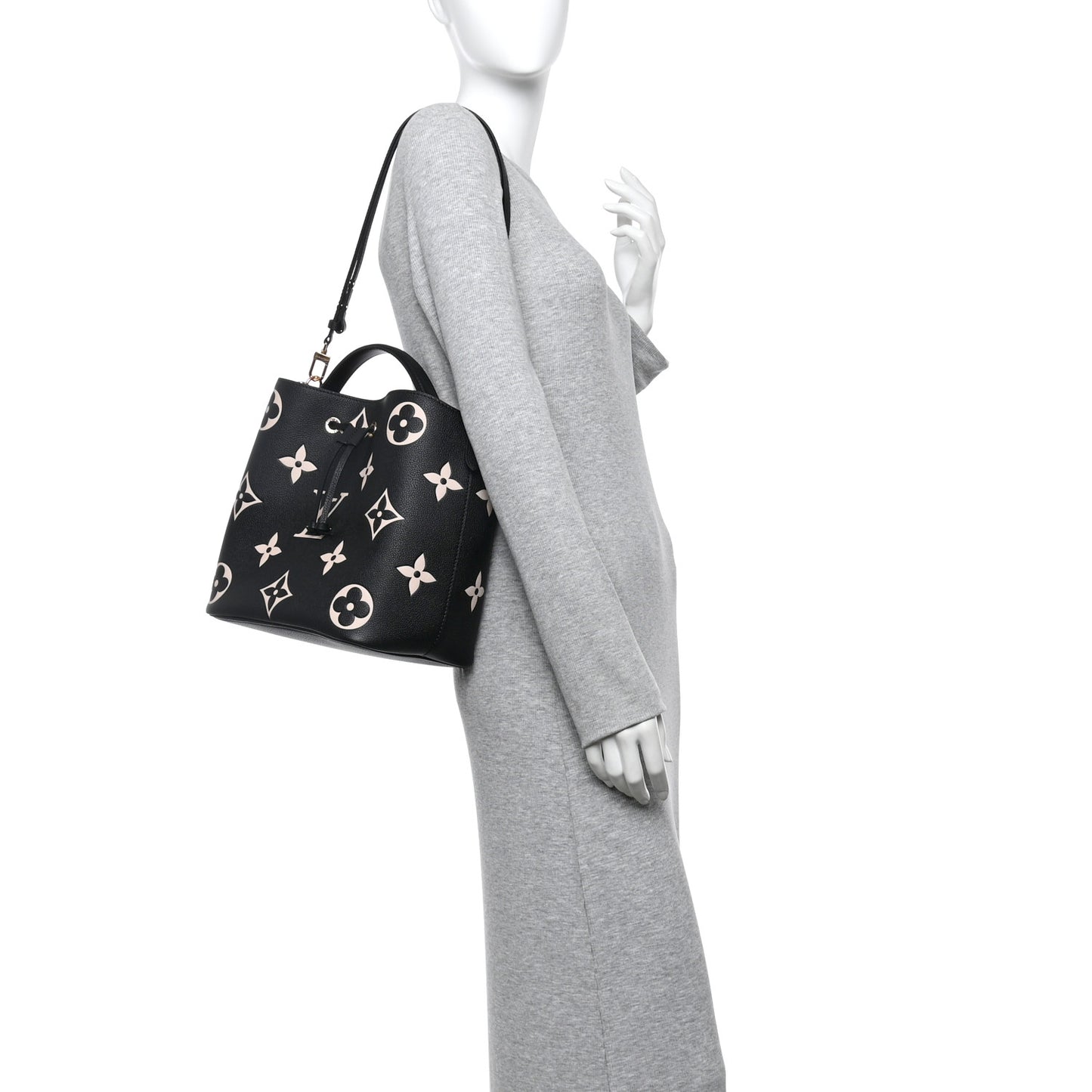 Empreinte Monogram Giant Neonoe MM Black Beige