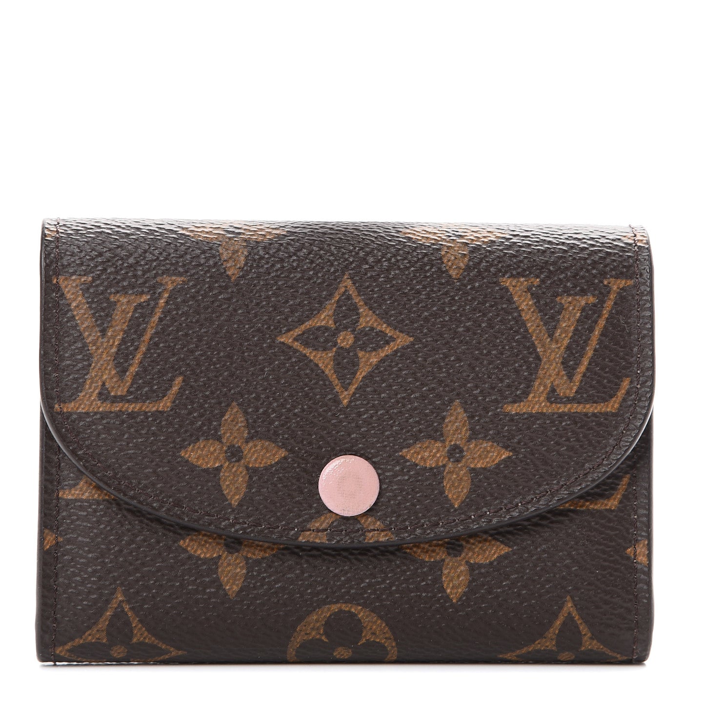 Monogram Rosalie Coin Purse Rose Ballerine
