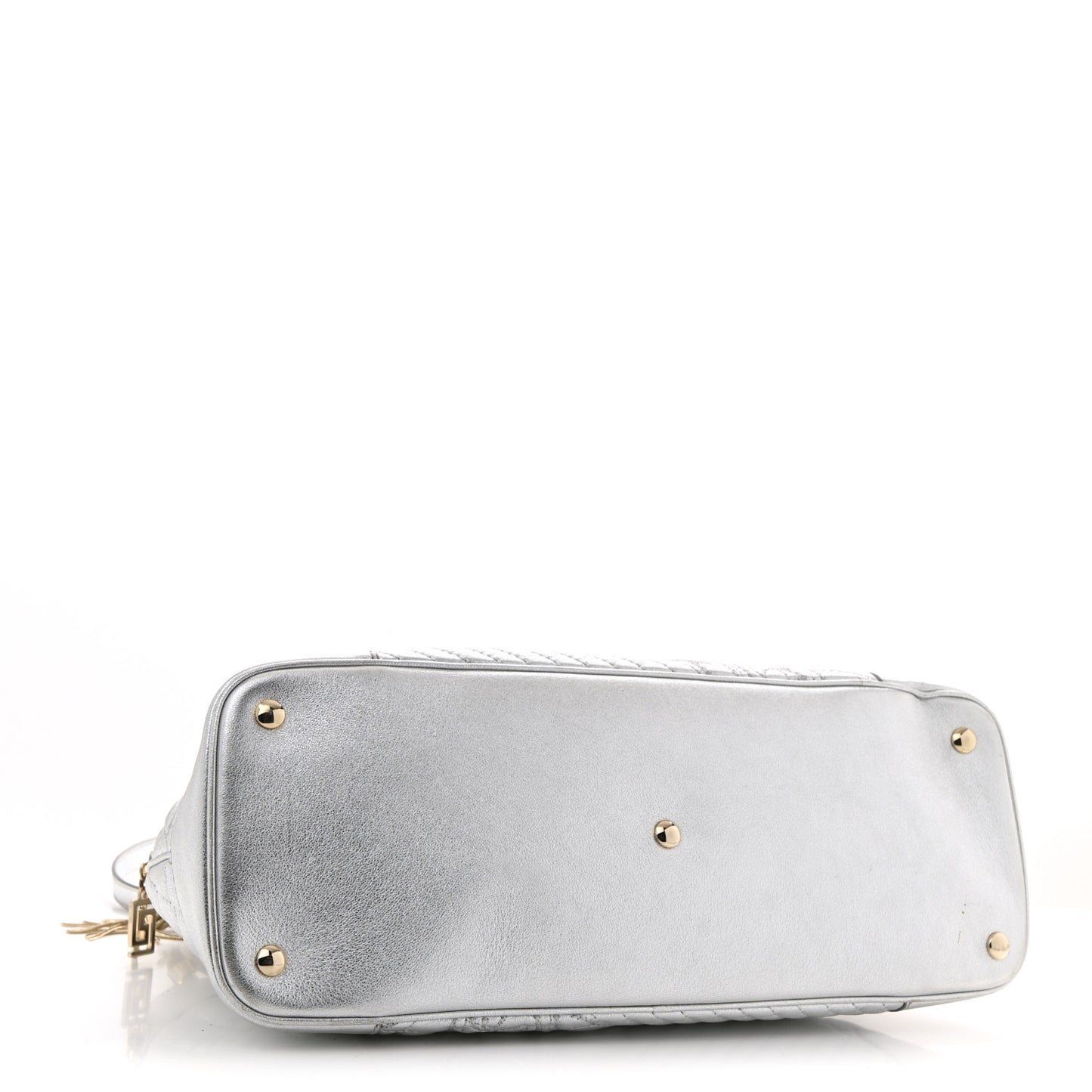 Metallic Quilted Nappa Altea Vanitas Lady Athena Silver