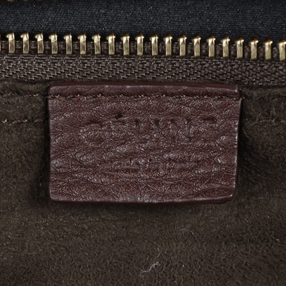 Celine Pebbled Calfskin Mini Luggage Chocolate 8 of 10
