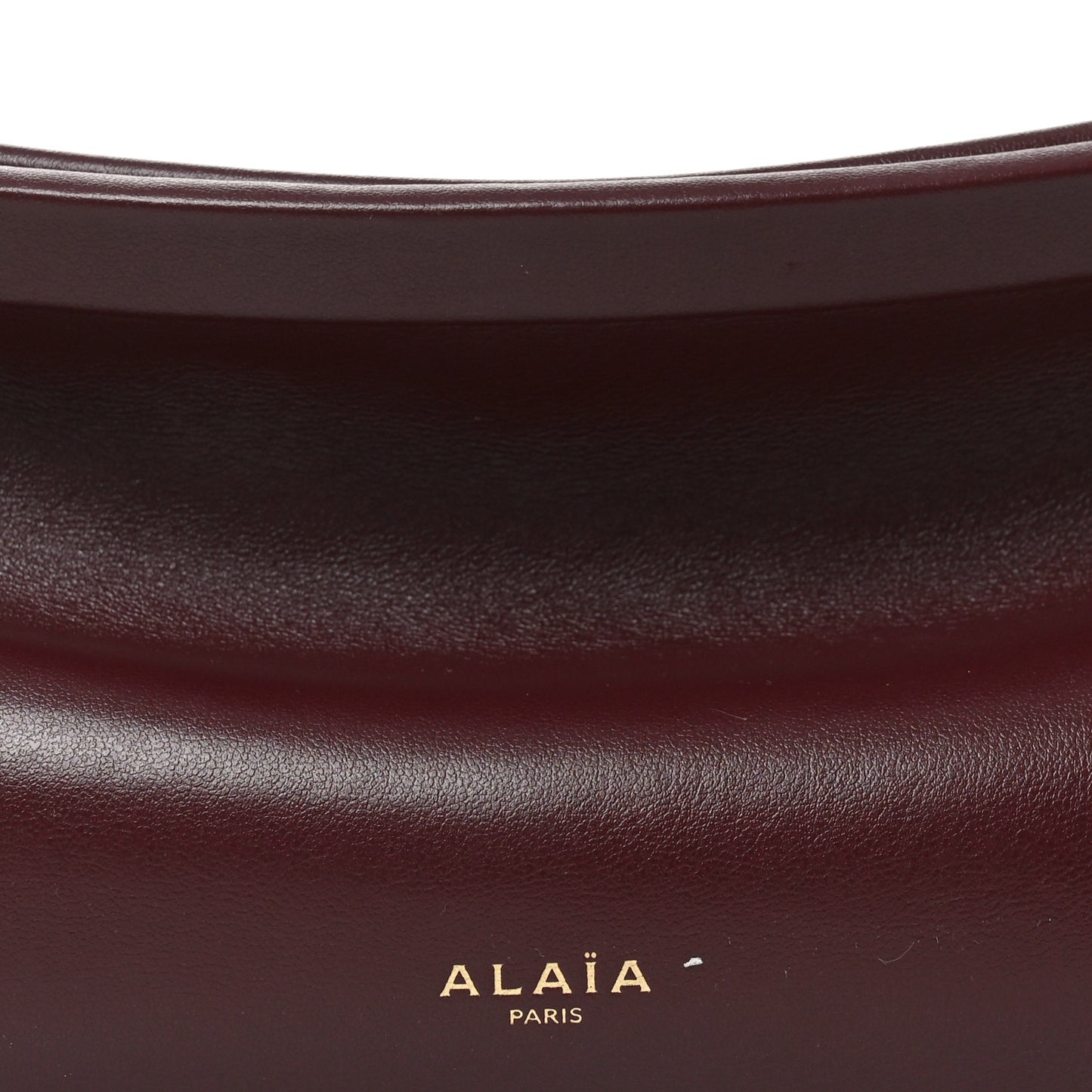 Calfskin Le Click East West Bag Rouge Grenat