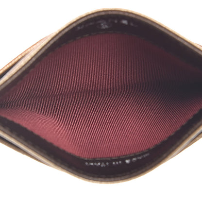 Chanel Metallic Goatskin Quilted Gabrielle Card Holder Bronze 5 of 9