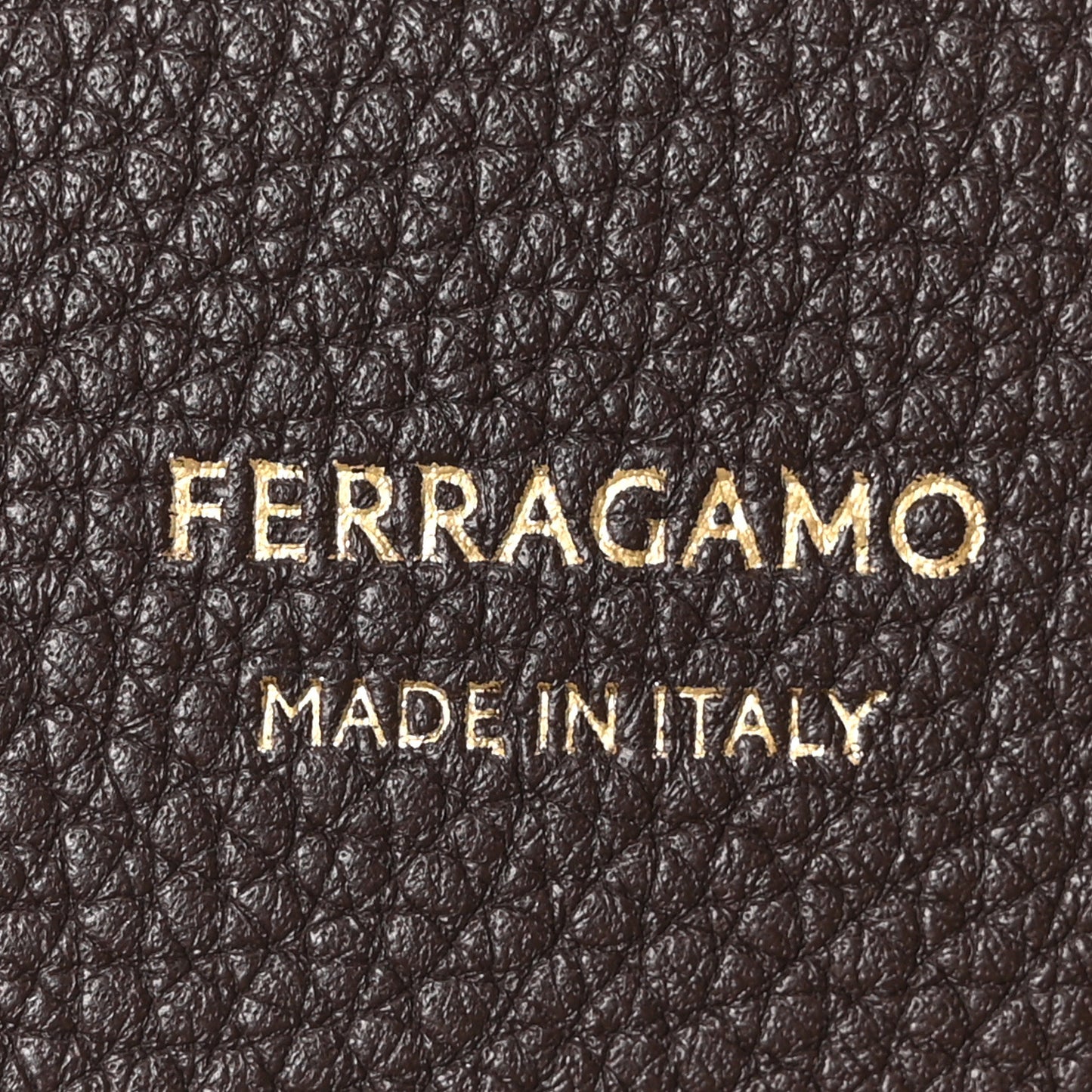 Calfskin Small Hug Bag Testa Di Moro Burnt Ocra