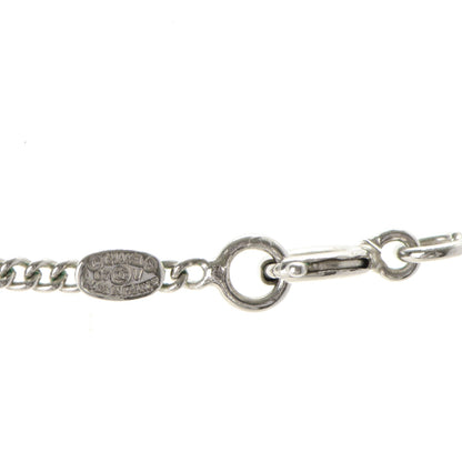 Chanel Crystal Timeless CC Necklace Silver 5 of 5