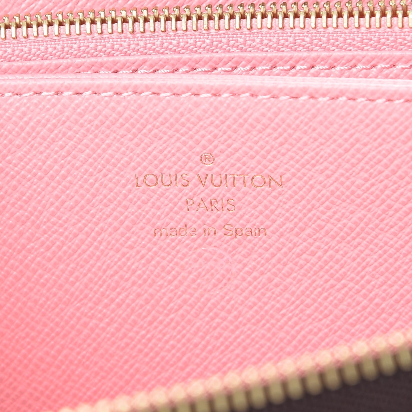 Monogram Jungle Dots Zippy Wallet Sugar Pink Poppy