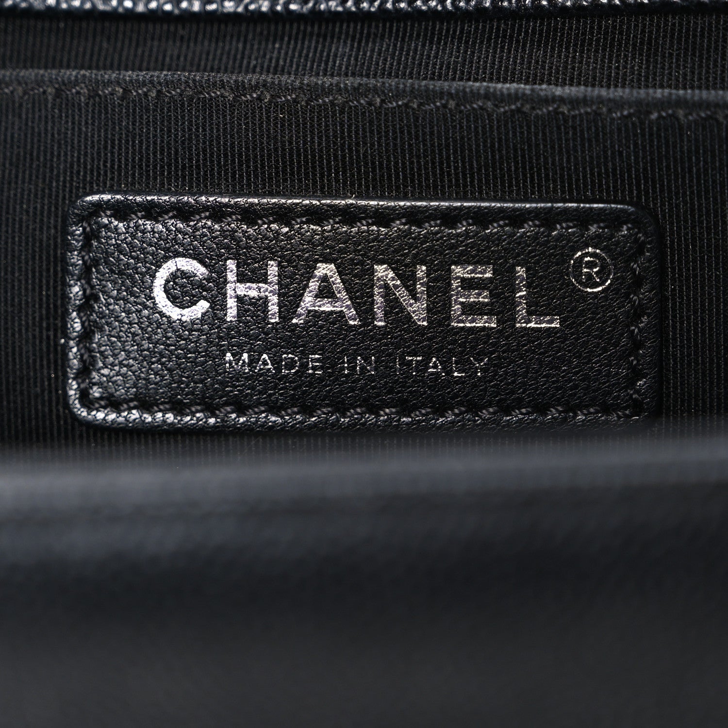 Chanel Caviar Quilted Medium Boy Flap Black 6 of 10