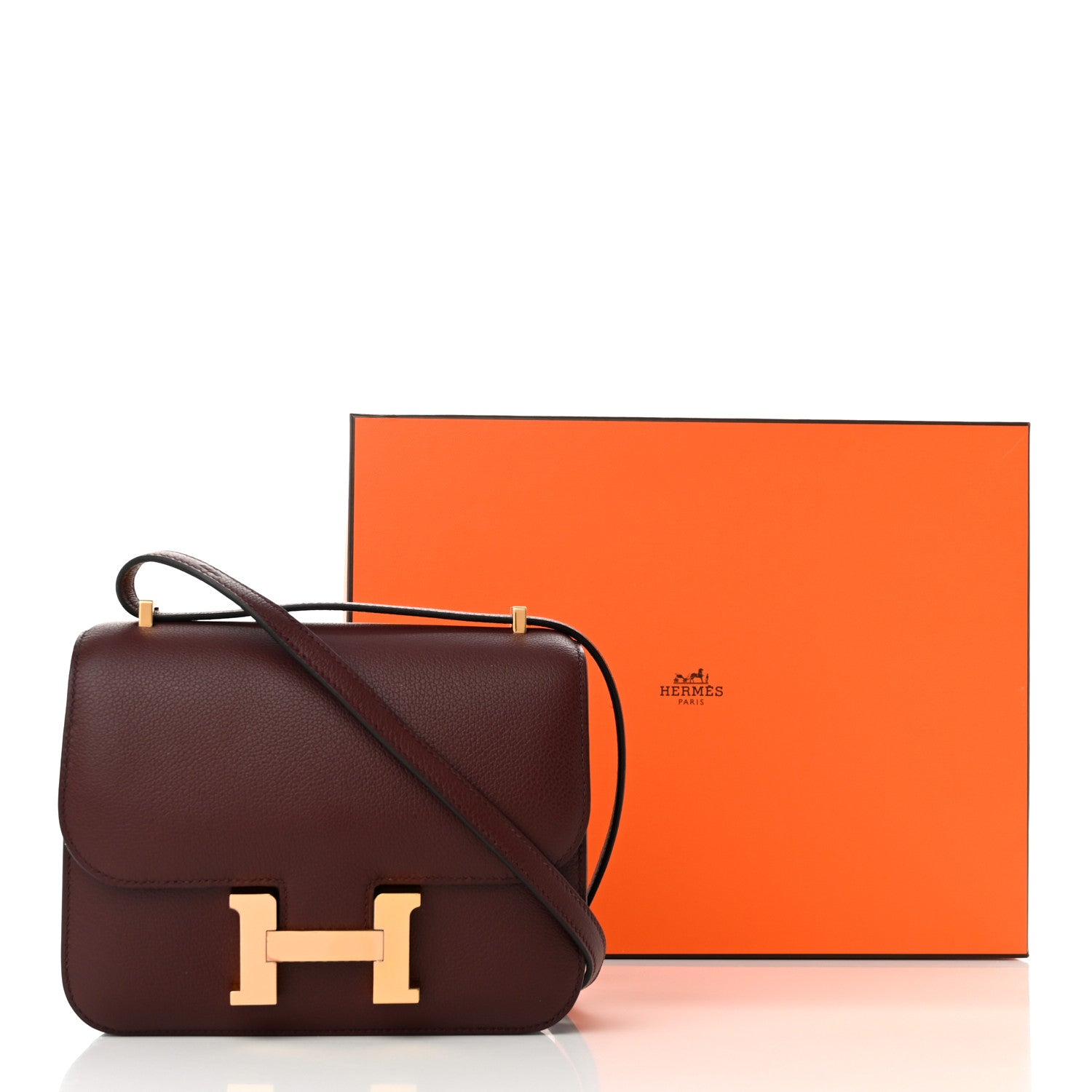 Hermes Evercolor Constance 18 Rouge H 11 of 11