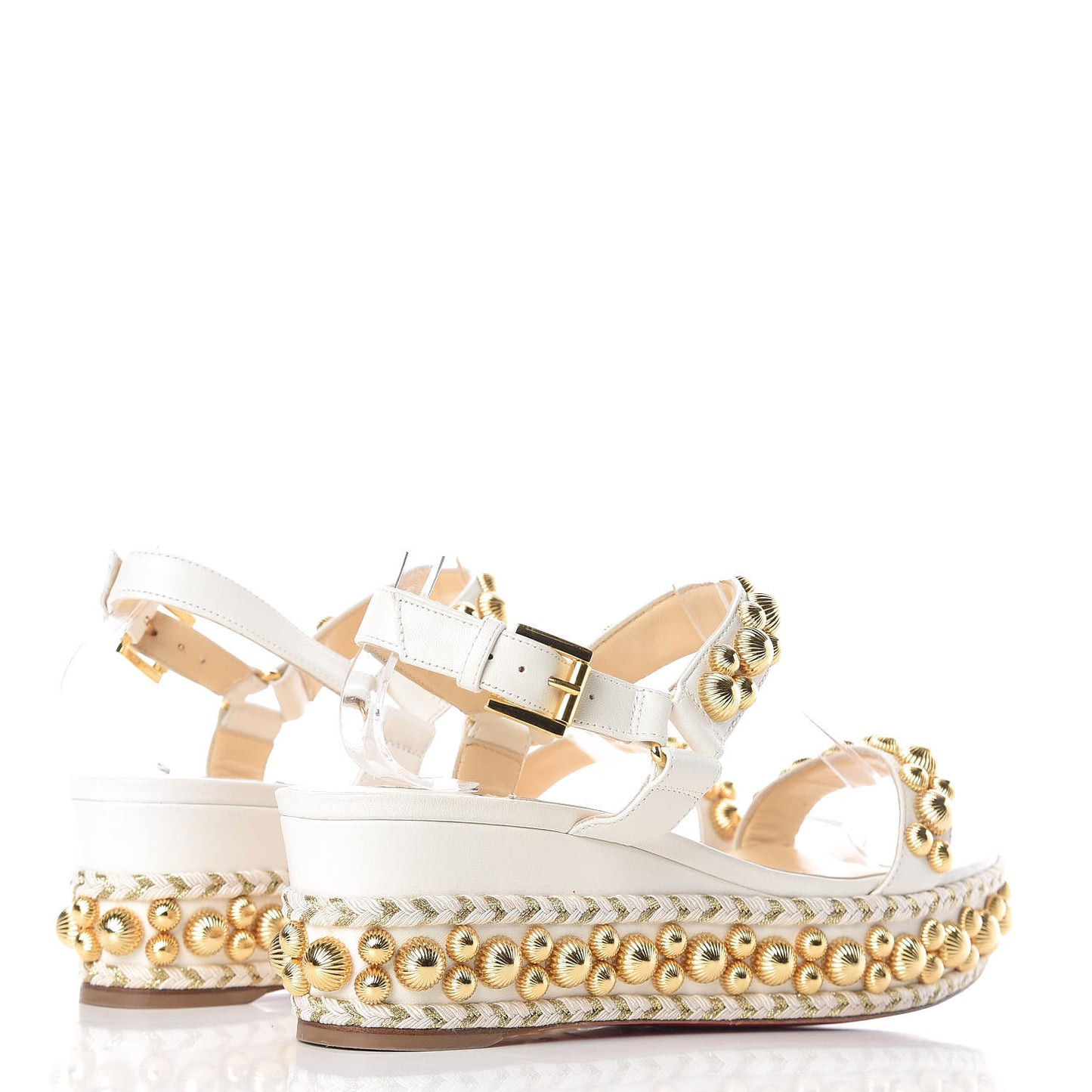 Shiny Nappa Rondaclou 60 Platform Sandals 39 Latte