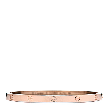 Cartier 18K Pink Gold Small LOVE Bracelet 15 1 of 5