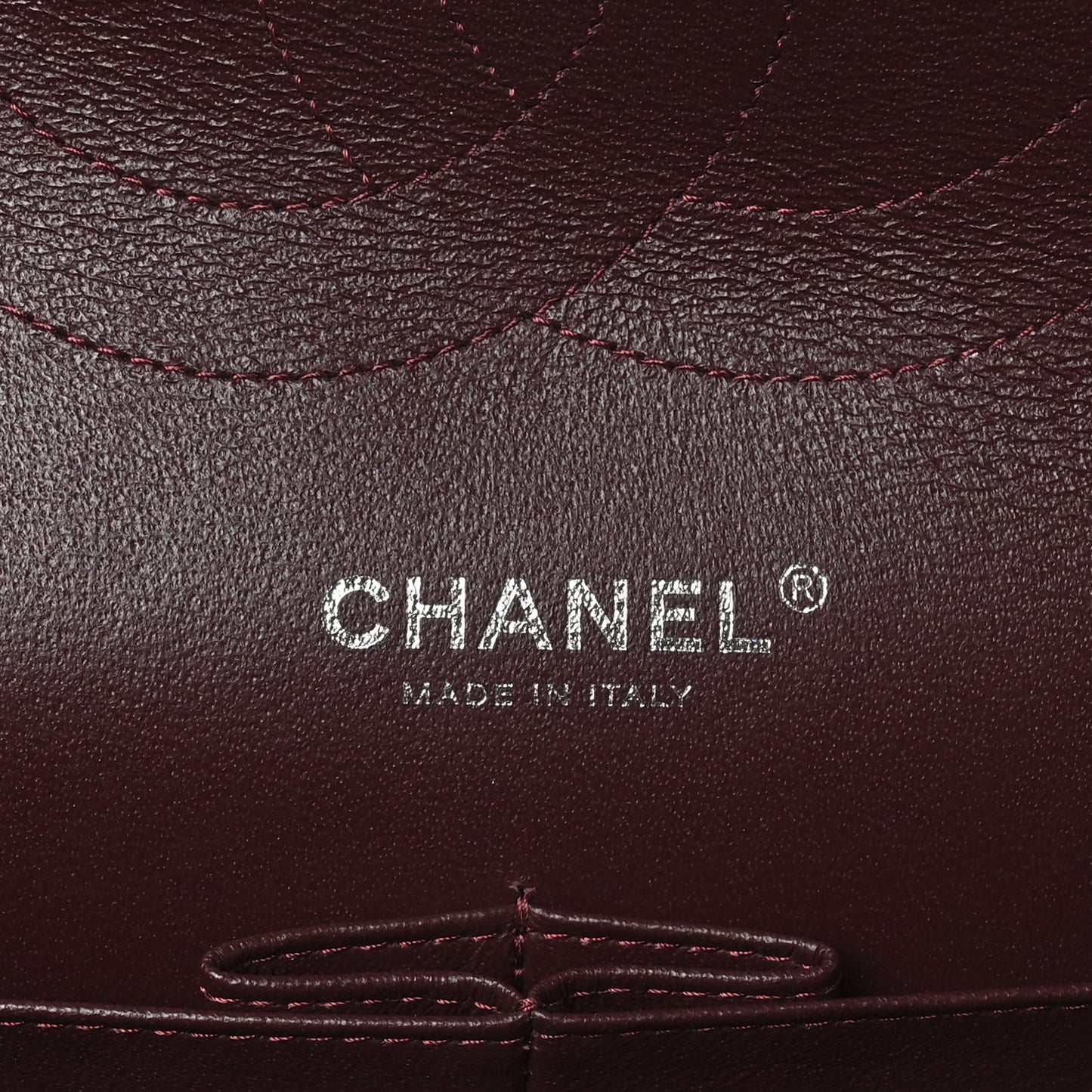 Lambskin Quilted Jumbo Double Flap Black