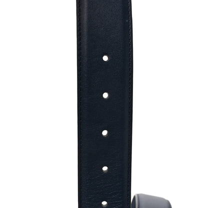 Gucci Moon Calfskin Interlocking G 37mm Belt 80 32 Cobalt Blue 4 of 5