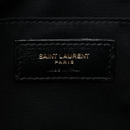 Saint Laurent Suede Matelasse Monogram Lou Camera Bag Cinnamon 7 of 10