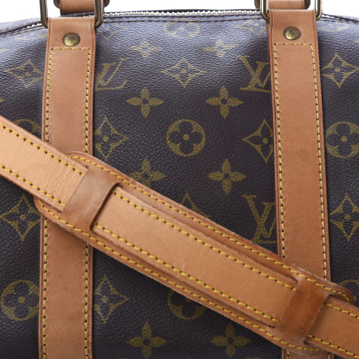 Louis Vuitton Monogram Keepall Bandouliere 45 9 of 9