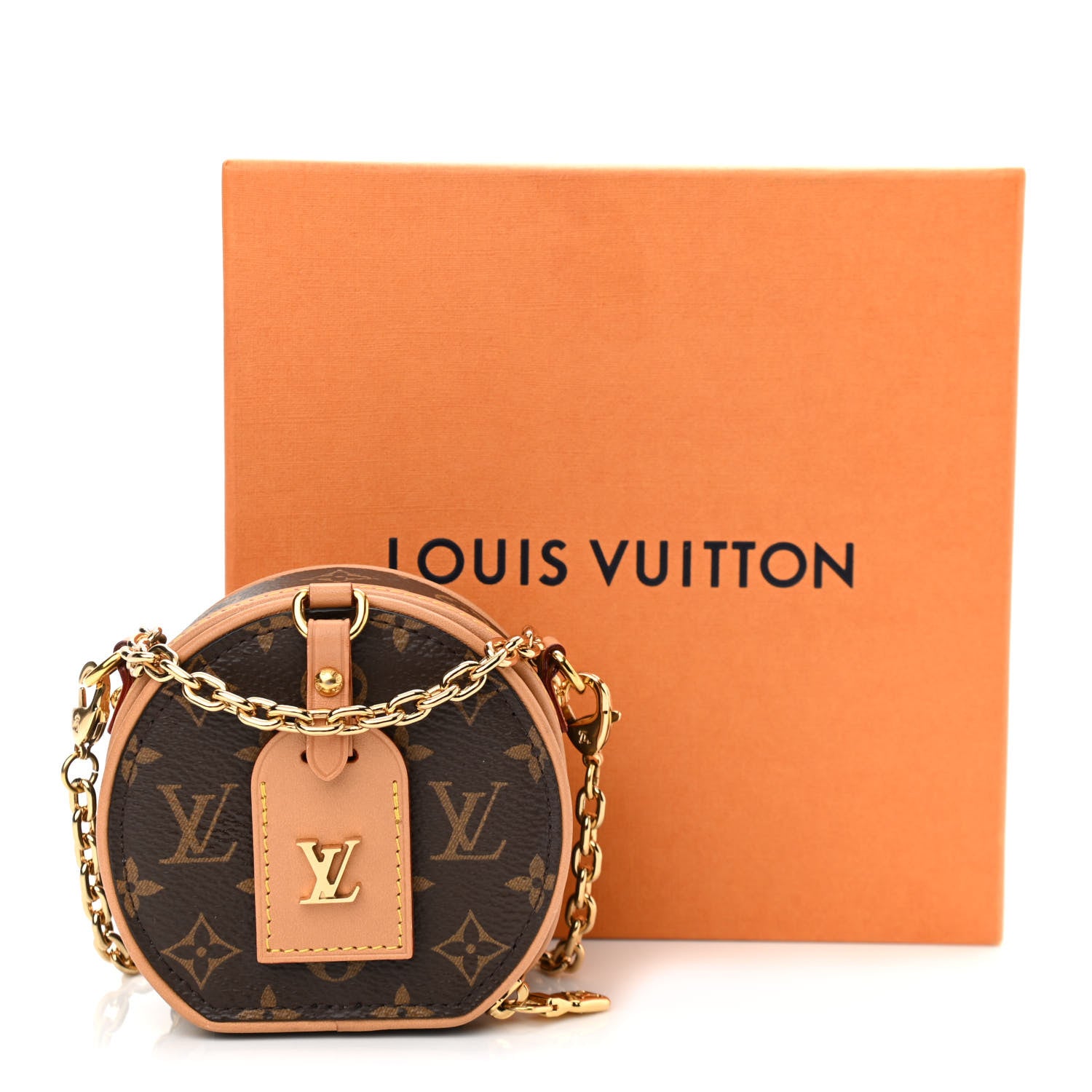 Louis Vuitton Monogram Boite Chapeau Necklace 11 of 11