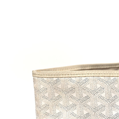 Goyard Goyardine Saint Louis PM White 9 of 16