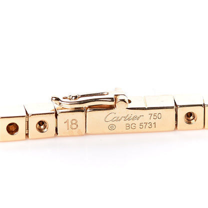 Cartier 18K Yellow Gold Lanieres Bracelet 18 4 of 4