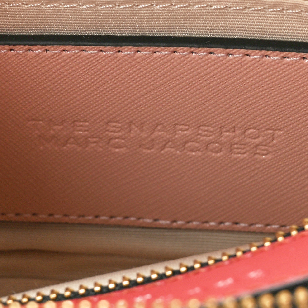 Marc Jacobs Saffiano Small Snapshot Camera Bag New Rose 6 of 9