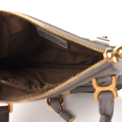 Chloe Calfskin Baby Marcie Satchel Cashmere Grey 5 of 9