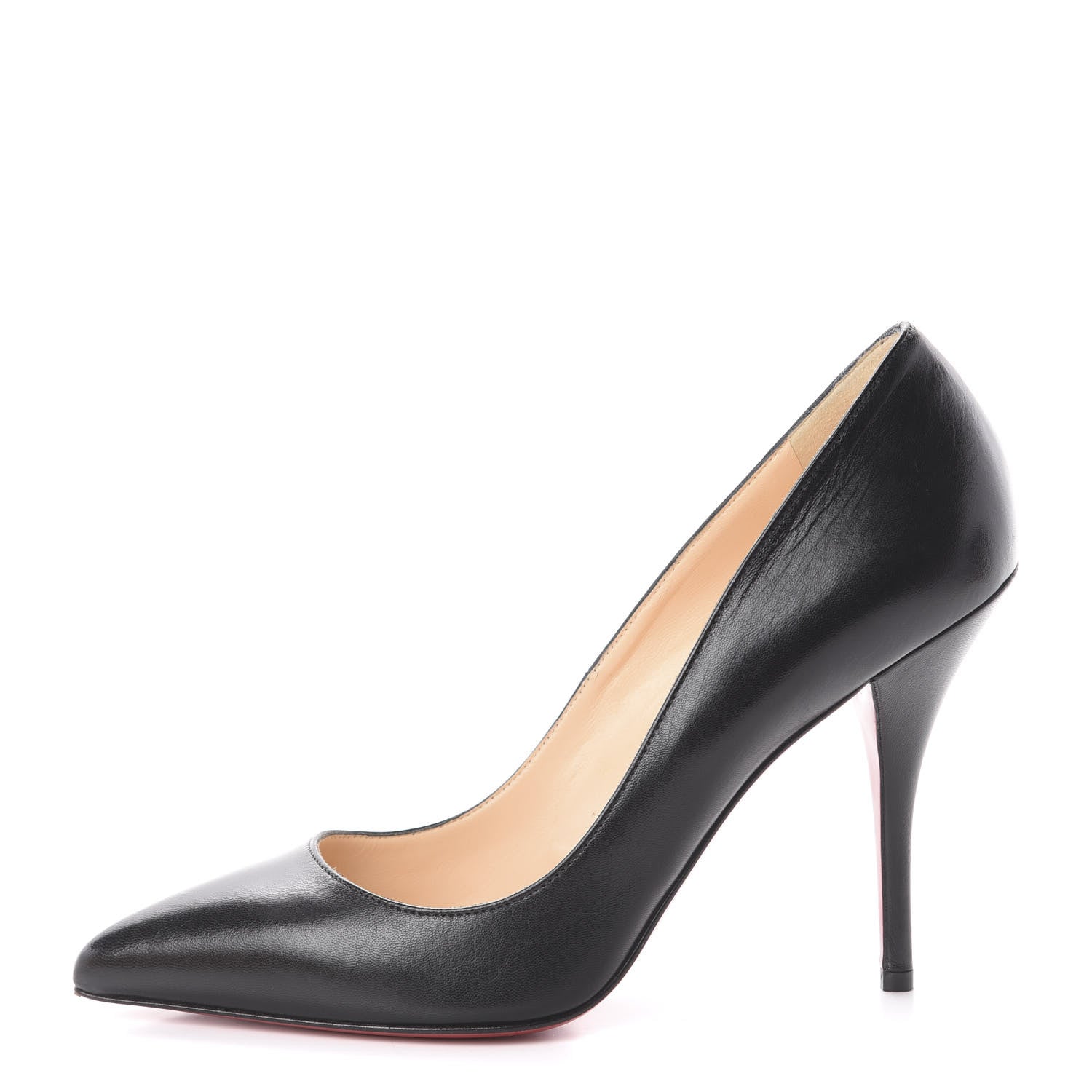 Christian Louboutin Kid Batignolles 100 Pumps 39 Black 1 of 7