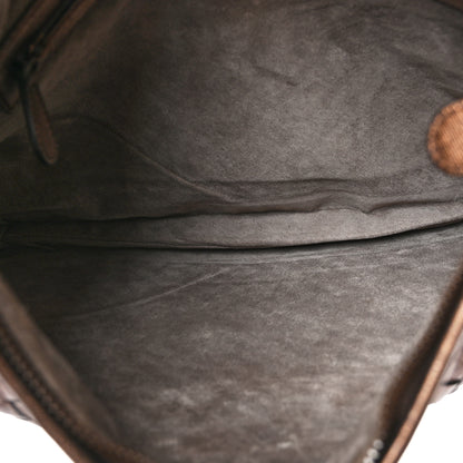 Bottega Veneta Metallic Nappa Intrecciato Medium Veneta Hobo Copper 5 of 9
