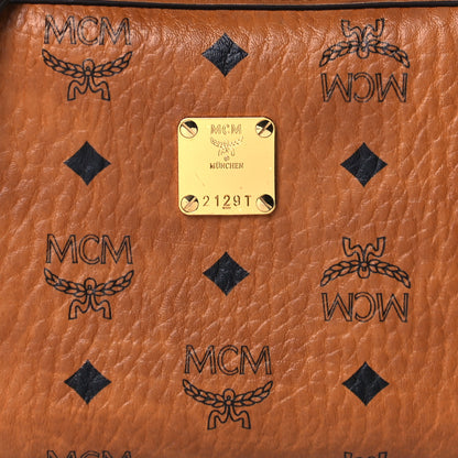 MCM Visetos Camera Crossbody Bag Cognac 9 of 9