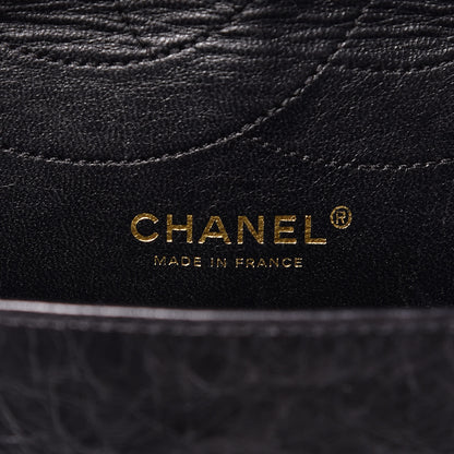 Chanel Aged Calfskin Quilted 2.55 Reissue 228 Flap Black 7 of 17