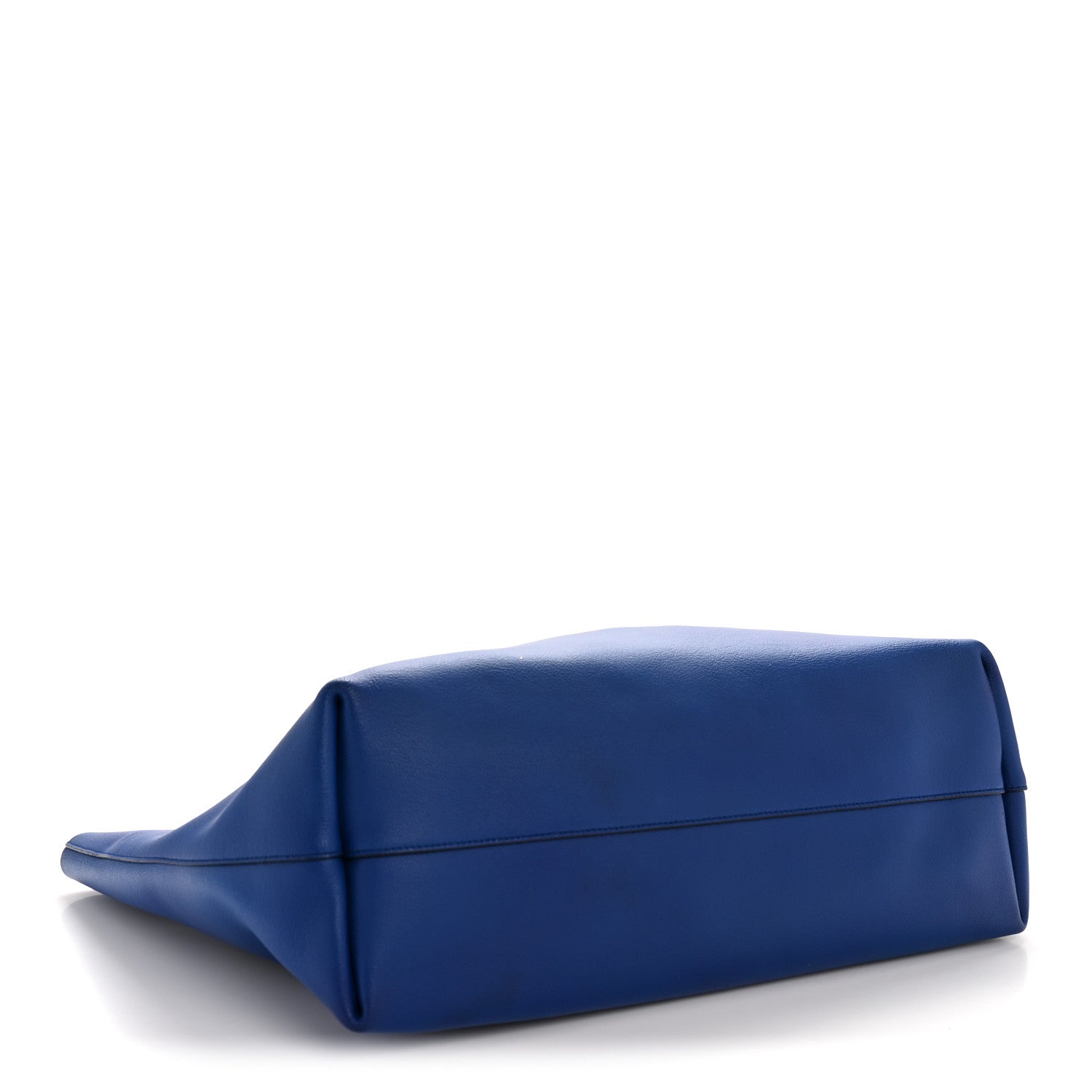 Saint Laurent Calfskin Large Shopping Tote Ultramarine 8 of 28