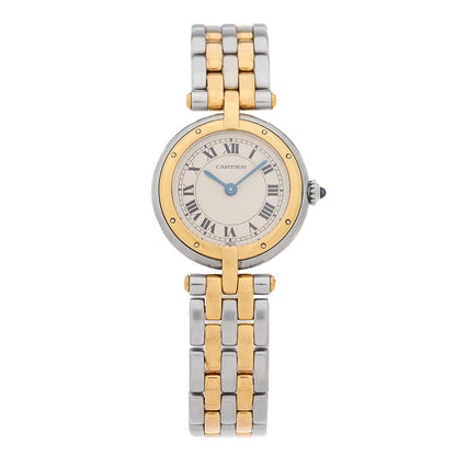 Cartier Stainless Steel 18K Yellow Gold 24mm Panthere Vendome Quartz Watch 1 of 4