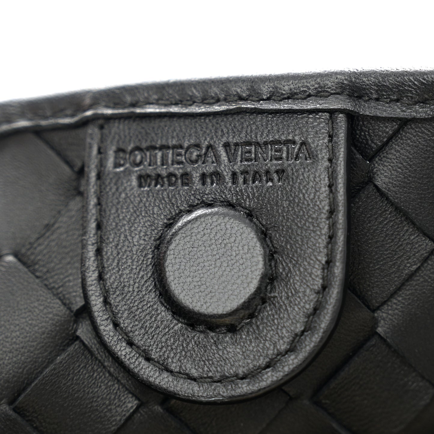 Nappa Intrecciato Sardine Bag Black