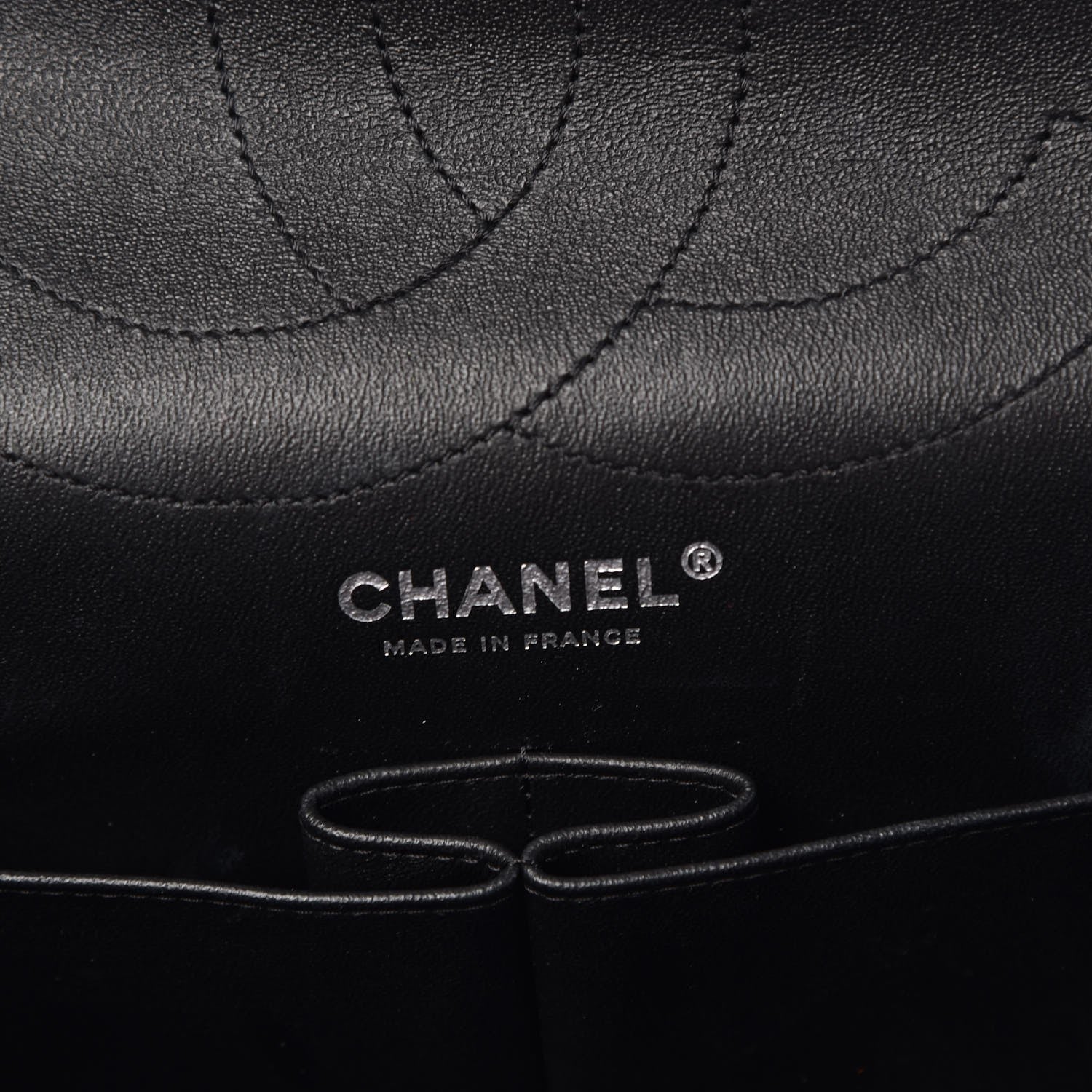 Chanel Sheepskin Chevron Quilted 2.55 Reissue 227 Flap So Black 7 of 9