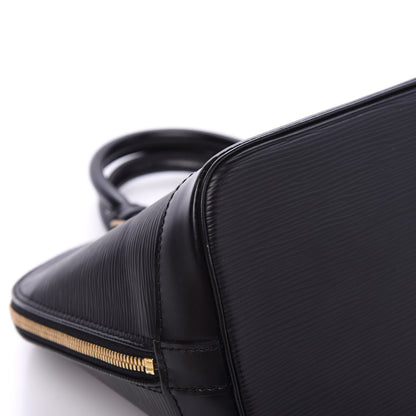 Louis Vuitton Epi Alma PM Black 8 of 11