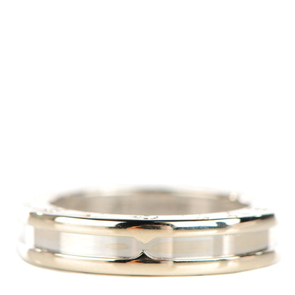 Bulgari 18K White Gold B.Zero1 Ring 54 7 1 of 5