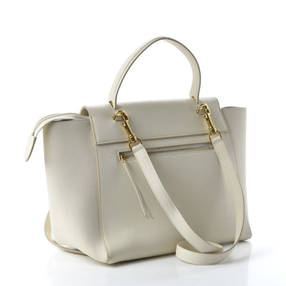 Celine Grained Calfskin Mini Belt Bag White 3 of 9