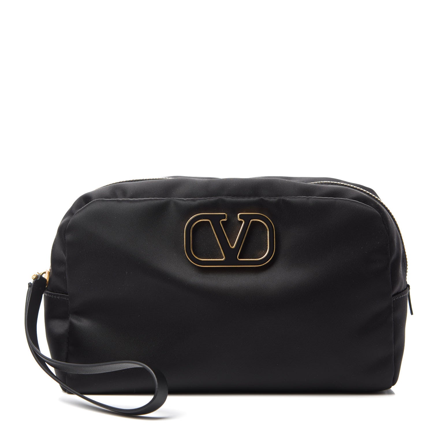 Valentino Garavani Nylon Vlogo Large Vanity Bag Black 1 of 6