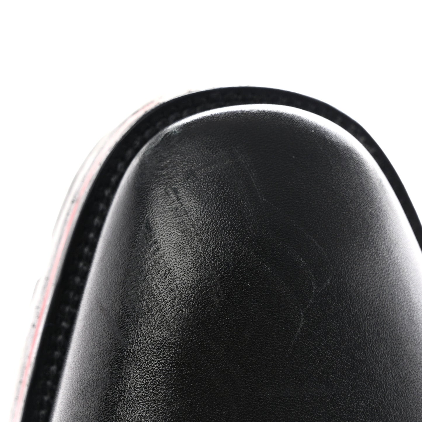 Smooth Textured Calfskin Mika Sky Mens Flats 42 Black