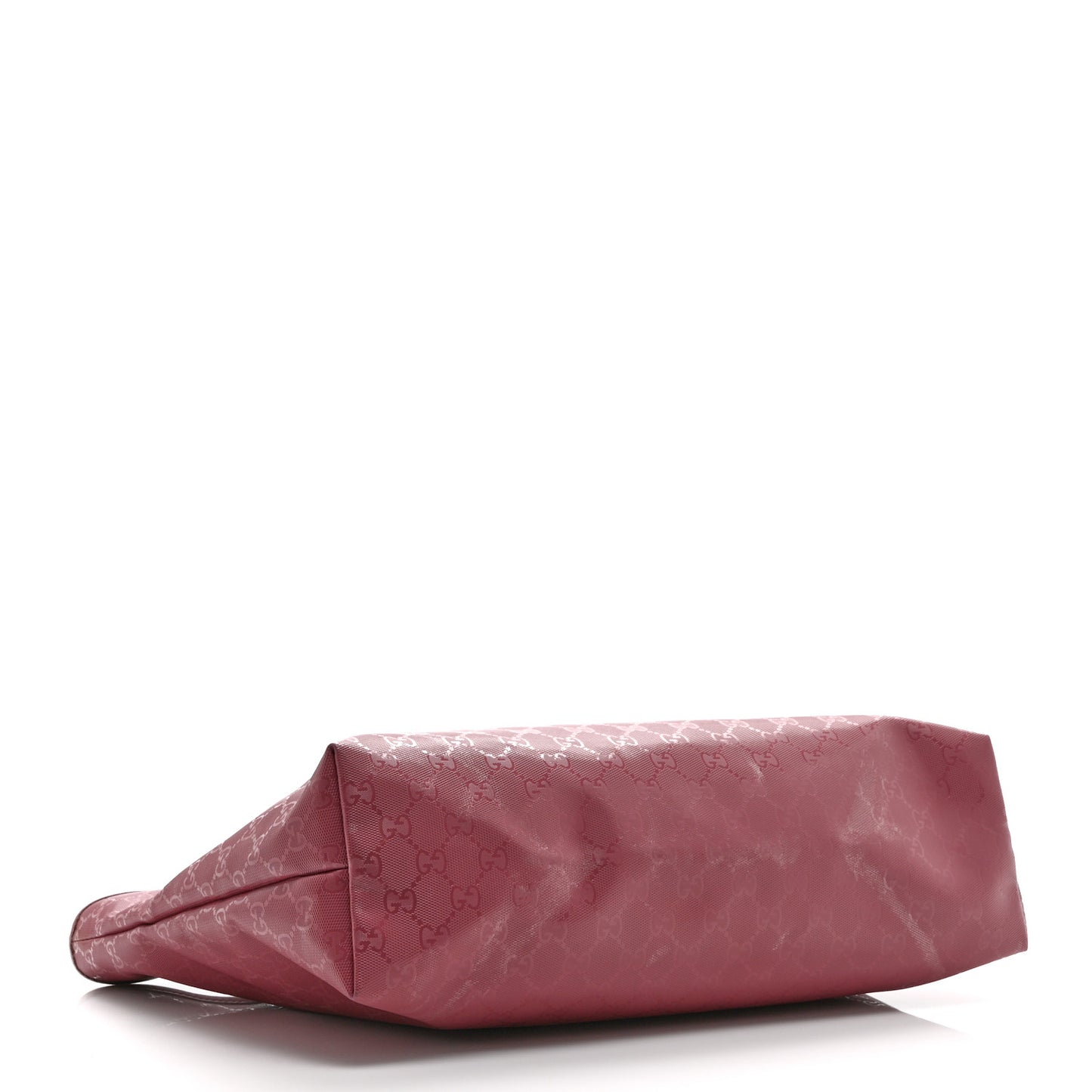 Imprime Monogram Medium Zippered Shopping Tote Pink