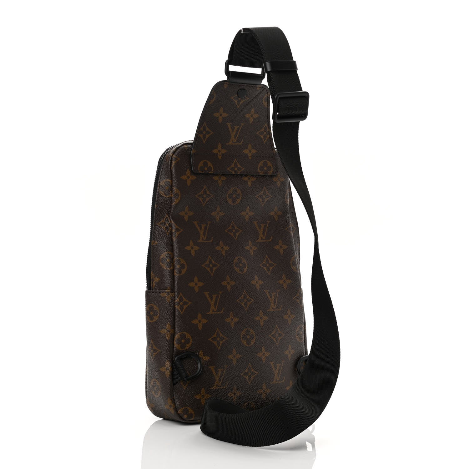 Louis Vuitton Monogram Macassar Avenue Sling Bag 3 of 9