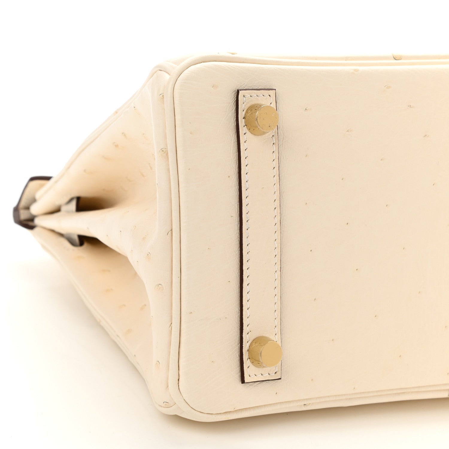 Hermes Ostrich Birkin 25 Nata 9 of 11