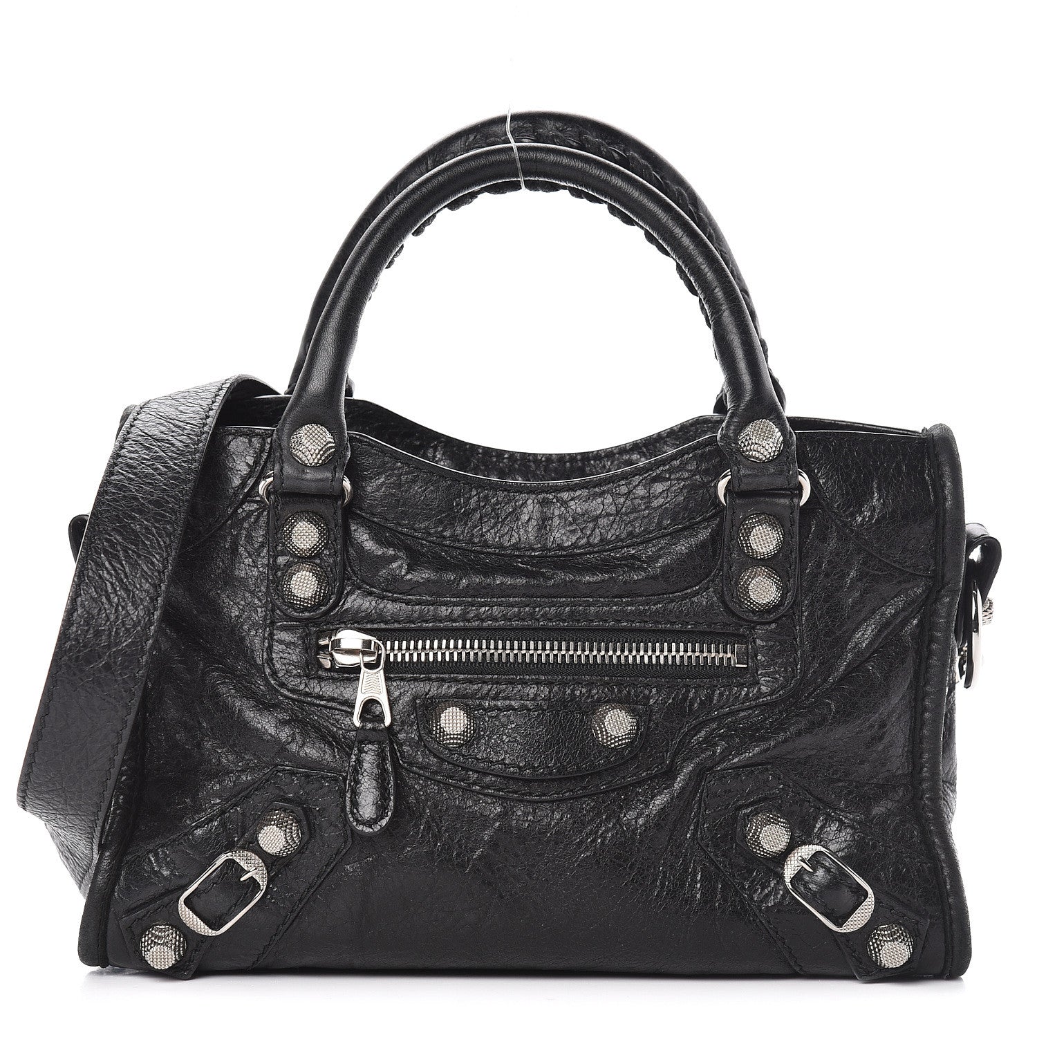 Balenciaga Agneau Giant 12 Silver Hardware Mini City Black 1 of 12
